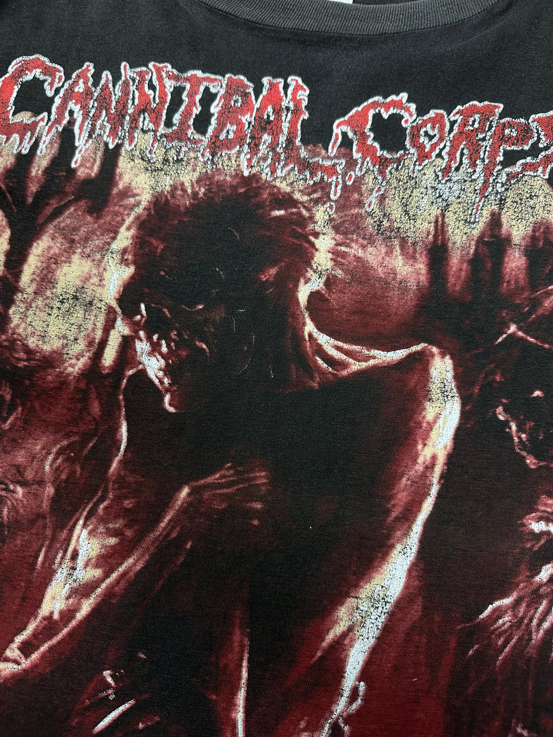 Cannibal Corpse 1992 Tomb Of The Multilated Vintage T-Shirt