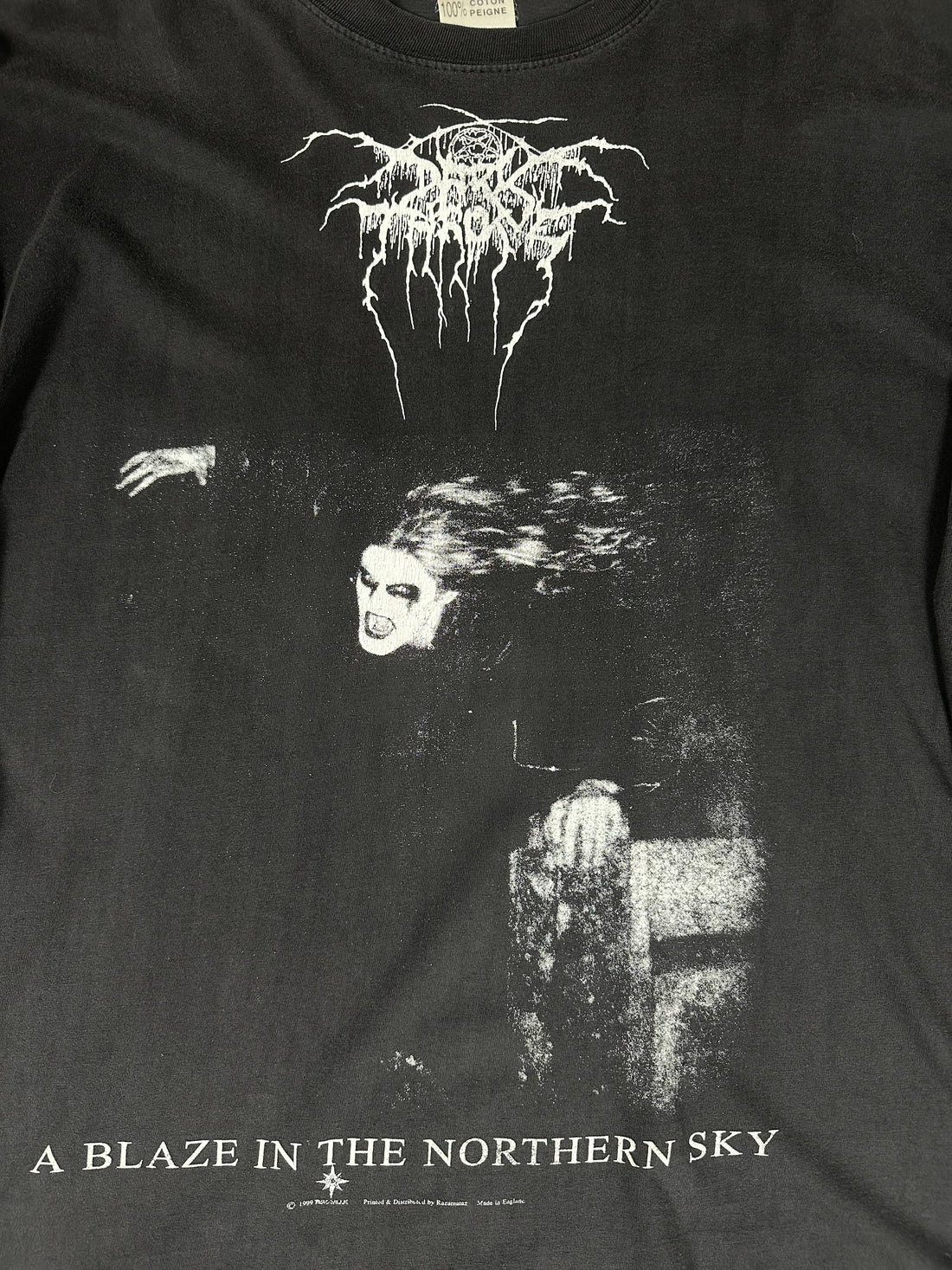 Vintage 1999 Darkthrone Blaze In The Northern Sky Longsleeve