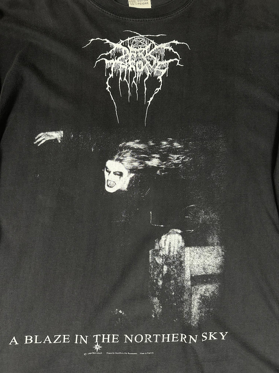 Vintage 1999 Darkthrone Blaze In The Northern Sky Longsleeve