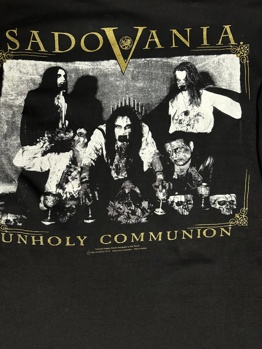 Vintage 1996 Cradle of Filth Portrait Of The Dead Countess Longsleeve