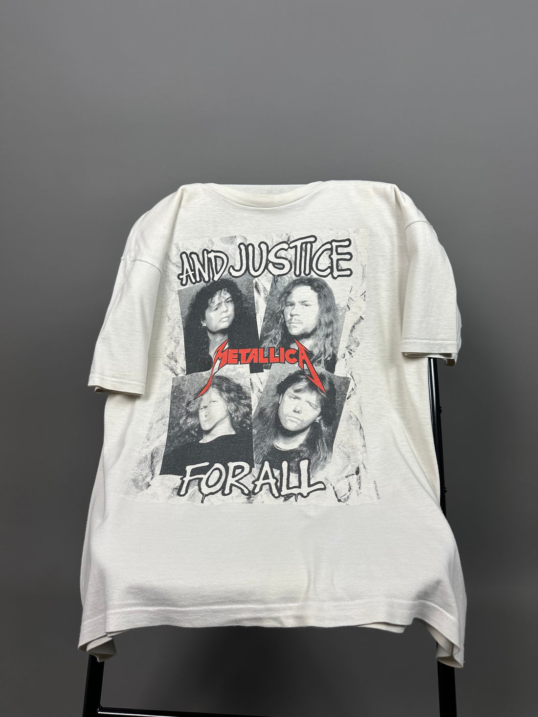 Metallica 1987 Justice For All Vintage T-Shirt