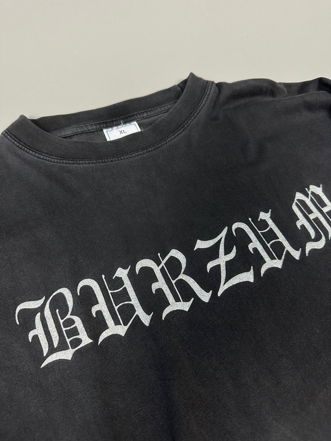 Vintage 1998 Burzum Logo Longsleeve
