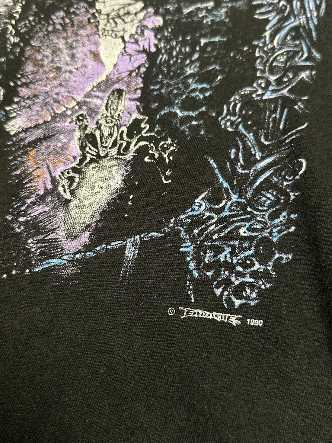 Vintage 1990 Entombed Left Hand Path T-Shirt