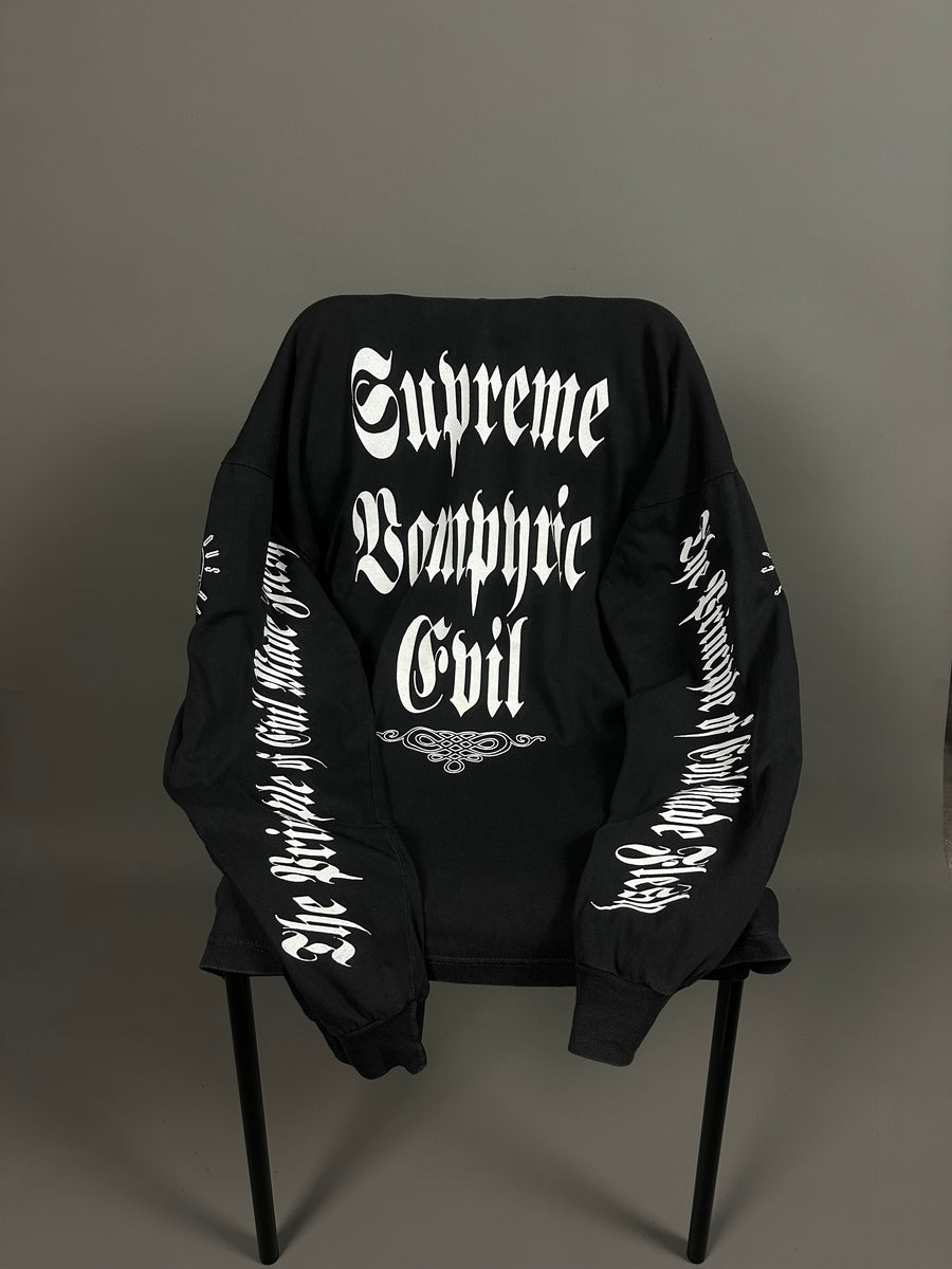 Vintage 1996 Cradle of Filth Vampyric Evil Cacophonous Longsleeve