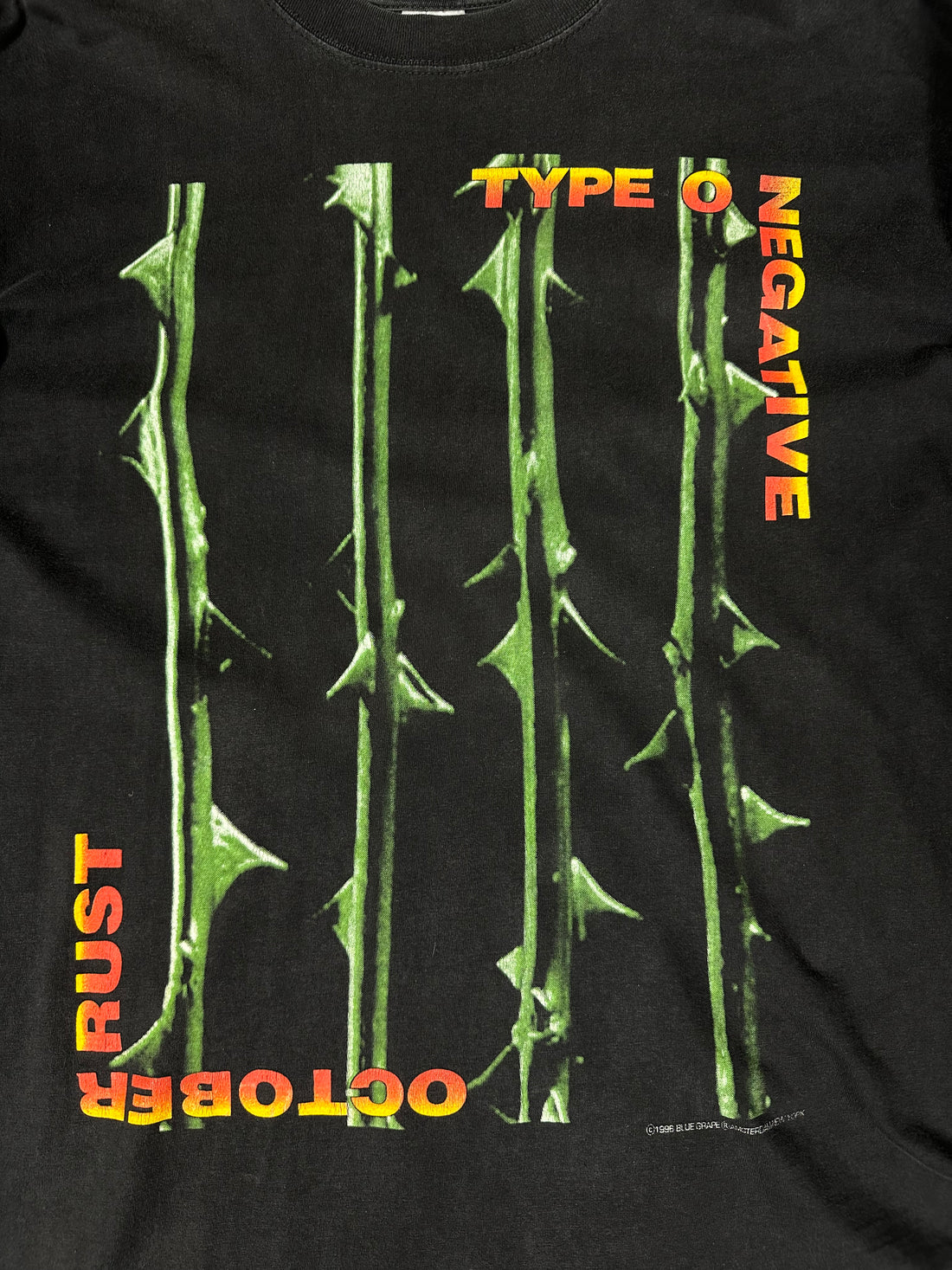 Vintage 1996 Type O Negative October Rust Longsleeve