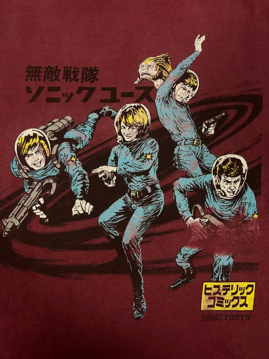 Sonic Youth 1990 Vintage Japanese Tour T-Shirt