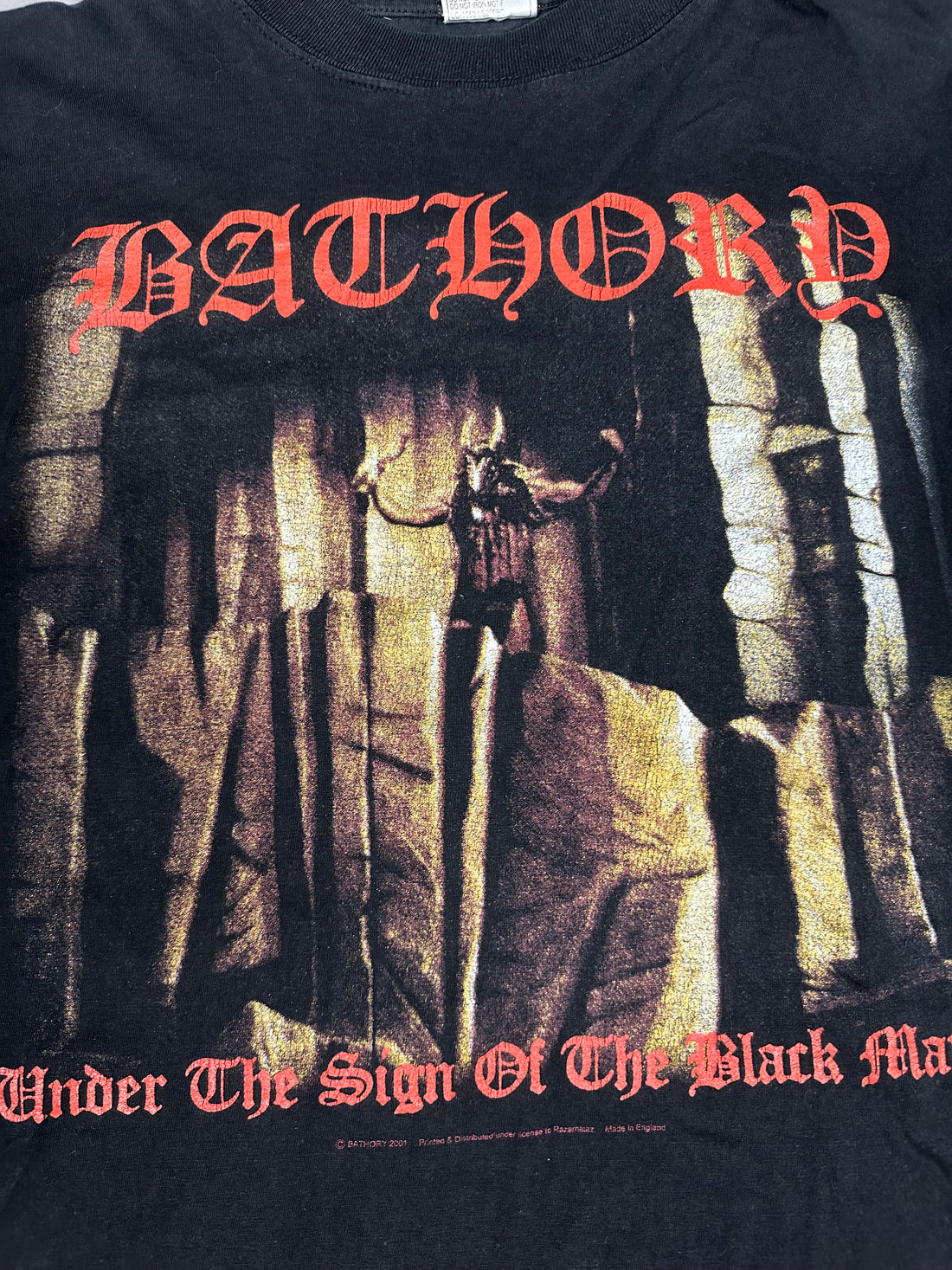 Vintage 2001 Bathory Black Mark Longsleeve