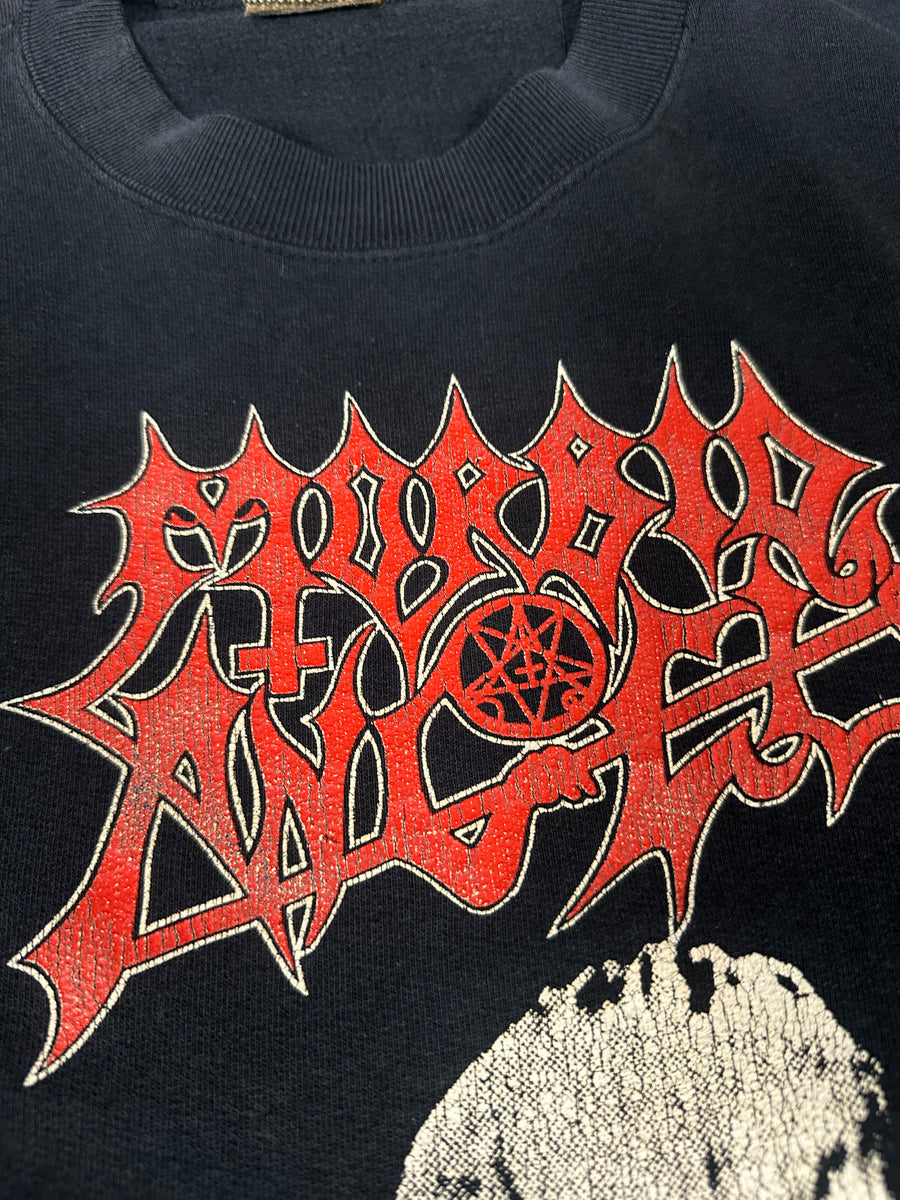 Vintage 1991 Morbid Angel Leading The Rats Sweater