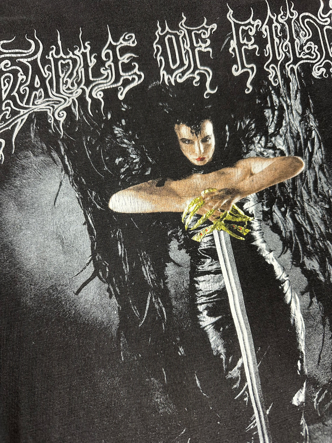 Vintage 1994 Cradle Of Filth Lovelorn Darkness Longsleeve