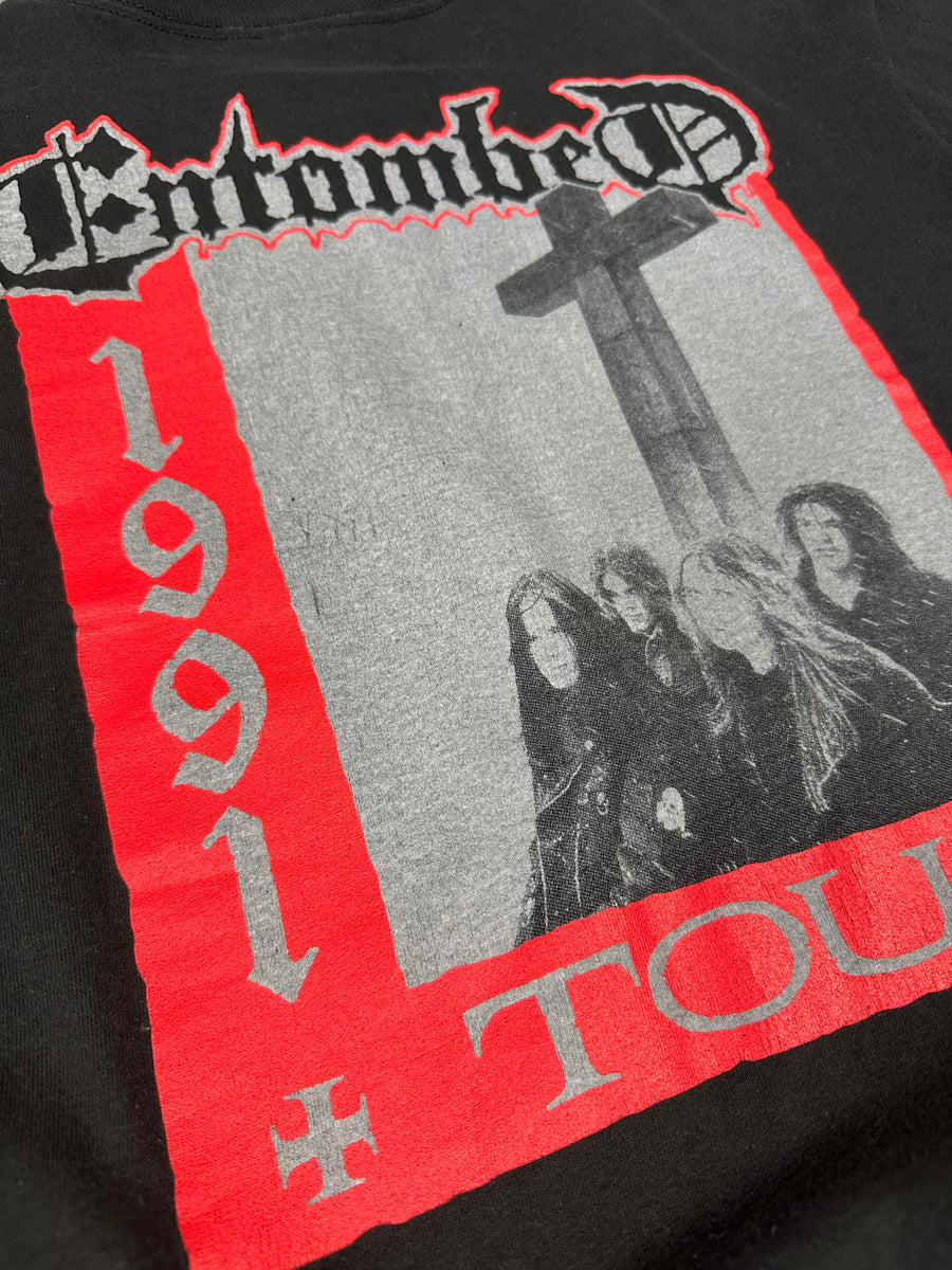Vintage 1991 Entombed US Tour T-Shirt
