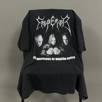 Vintage 1999 Emperor Modern Death T-Shirt