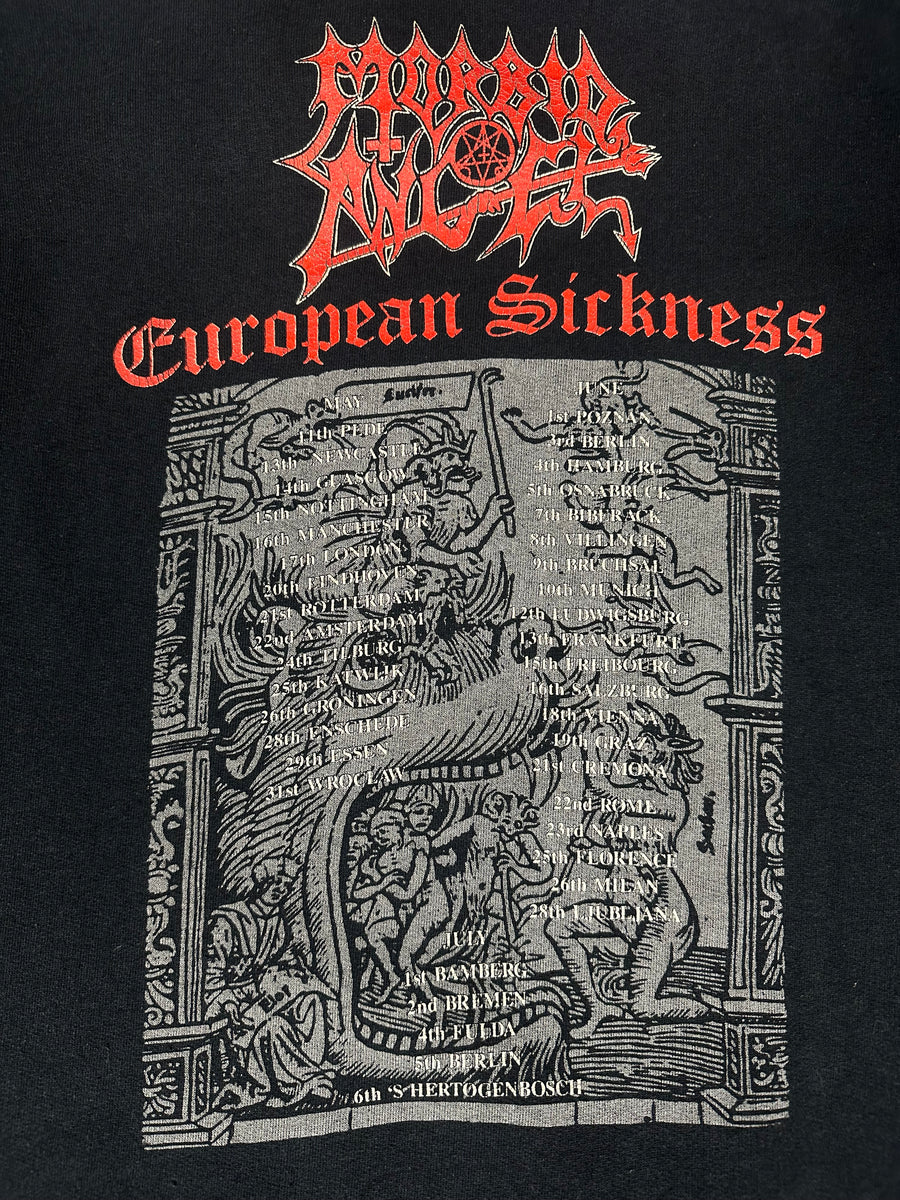 Vintage 1991 Morbid Angel Leading The Rats Sweater