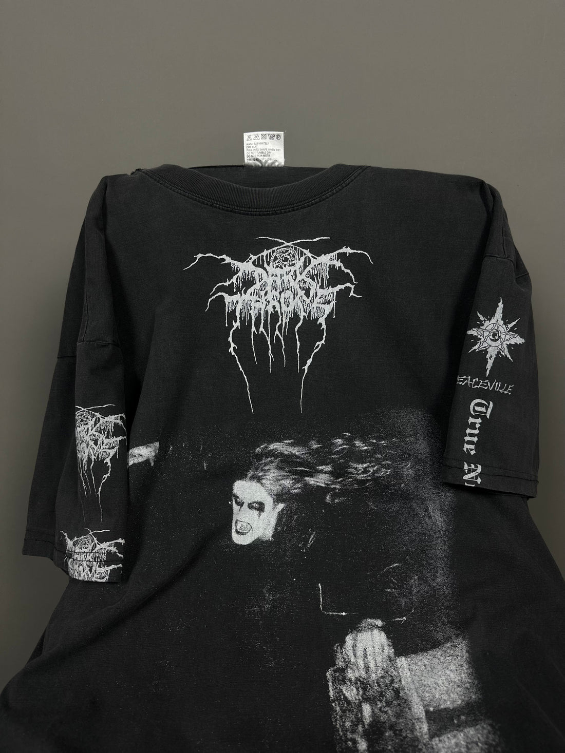 Vintage 1999 Darkthrone Blaze Northern Sky T-Shirt Longsleeve