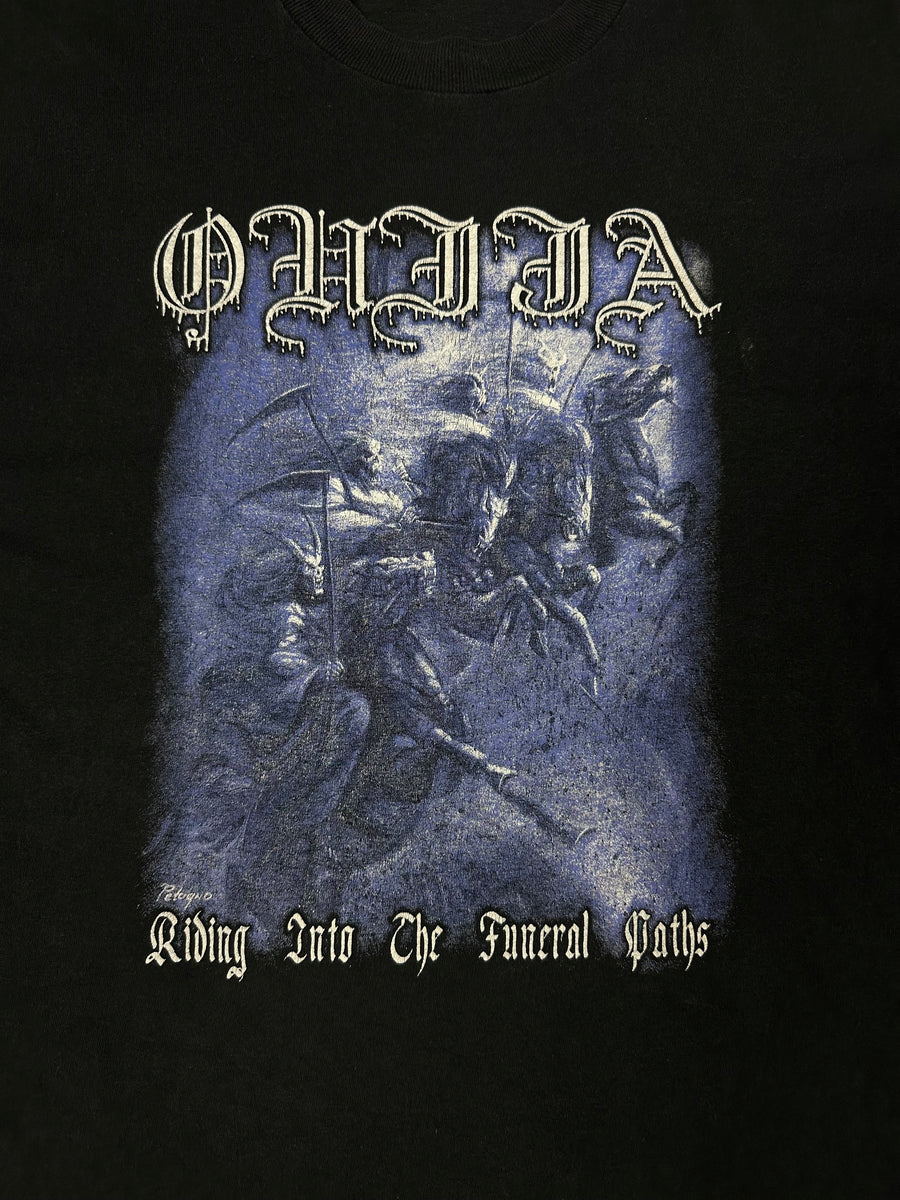 Ouija 1997 Riding Into The Funeral Paths Vintage T-Shirt