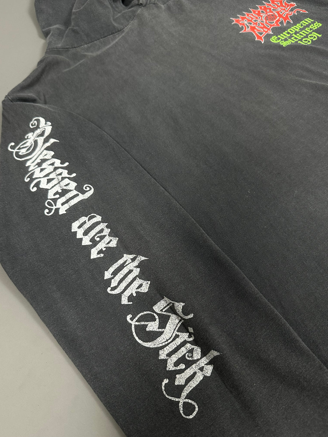 Vintage 1991 Morbid Angel European Sickness Longsleeve