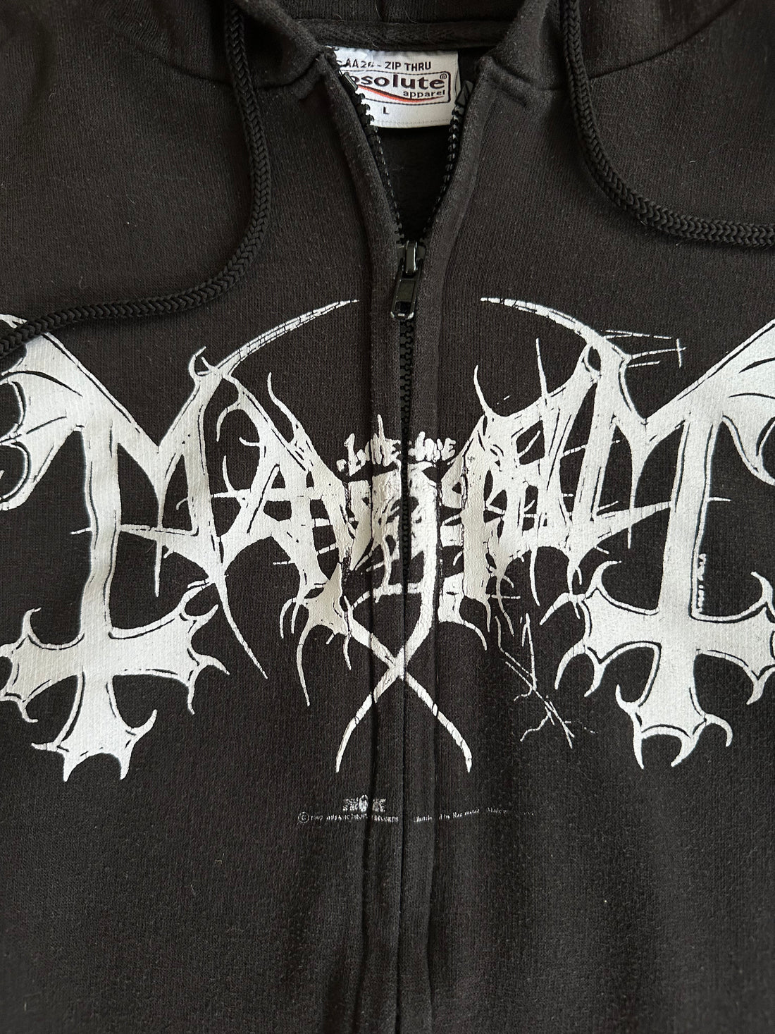 Vintage 1997 Mayhem Norge Sweatshirt