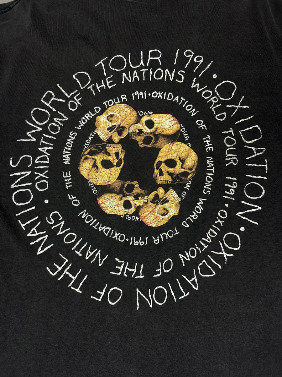 Megadeth 1990 World Tour Vintage T-Shirt