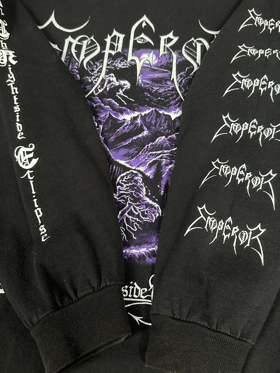 Vintage 1990s Emperor Nightside Eclipse Longsleeve