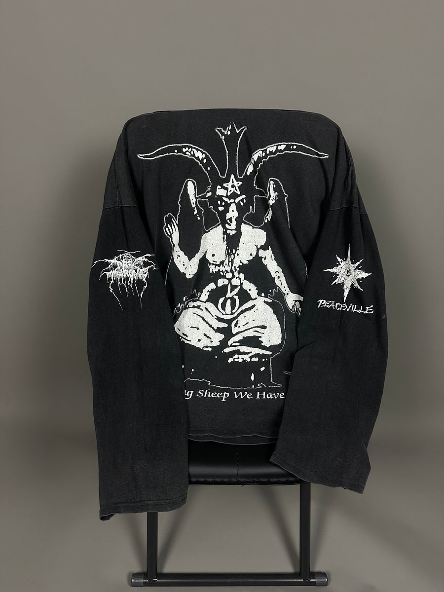 Vintage 1998 Darkthrone Wolfs Among Sheep Longsleeve