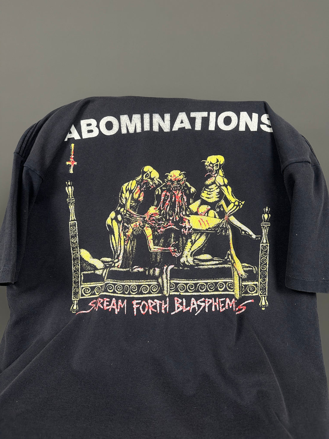 Vintage 1991 Morbid Angel Abominations T-Shirt