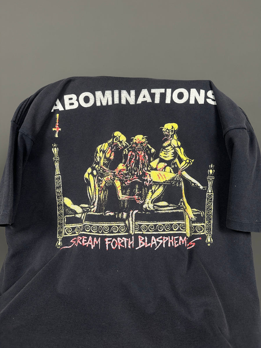 Vintage 1991 Morbid Angel Abominations T-Shirt