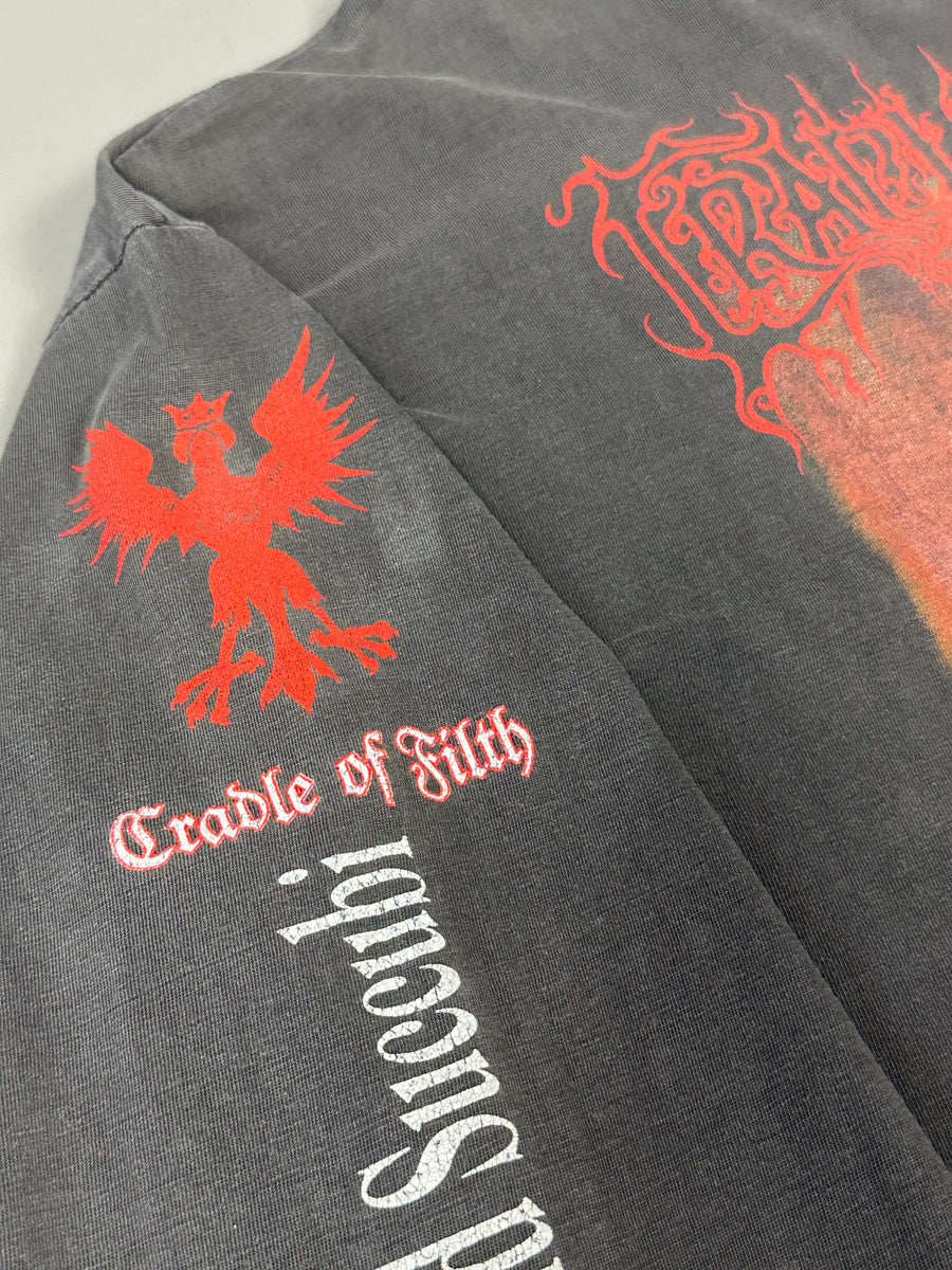Vintage 1996 Cradle of Filth Black Goddess Longsleeve