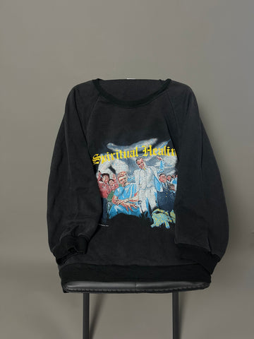 Vintage 1990 Death Spiritual Healing Sweater