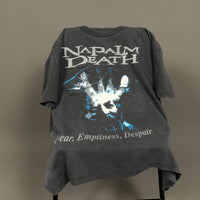 Vintage 1994 Napalm Death Fear Emptiness T-Shirt