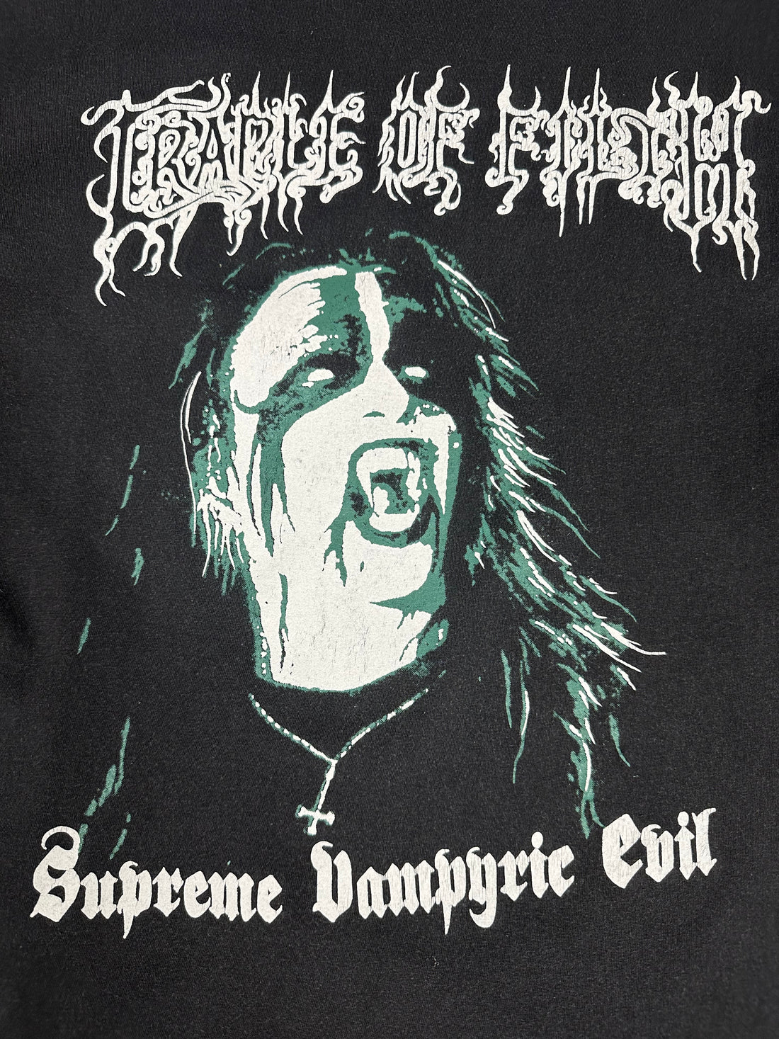 Vintage 1990s Cradle of Filth Supreme Vampyric Evil T-Shirt
