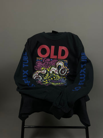 OLD 1991 Lo Flux Tube Vintage Grindcore Longsleeve