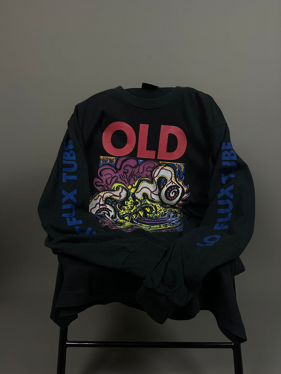 OLD 1991 Lo Flux Tube Vintage Grindcore Longsleeve