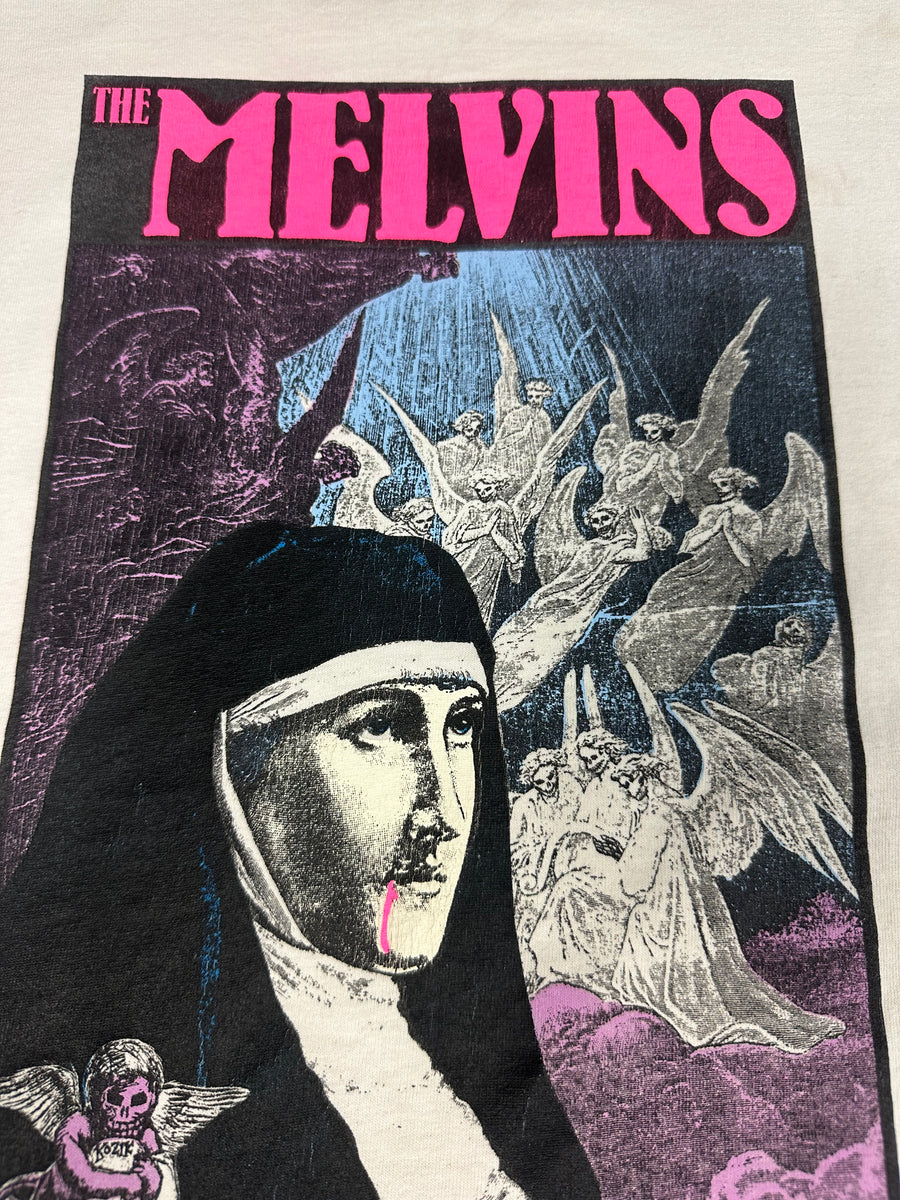 Melvins 1993 Frank Kozik Nun Vintage T-Shirt