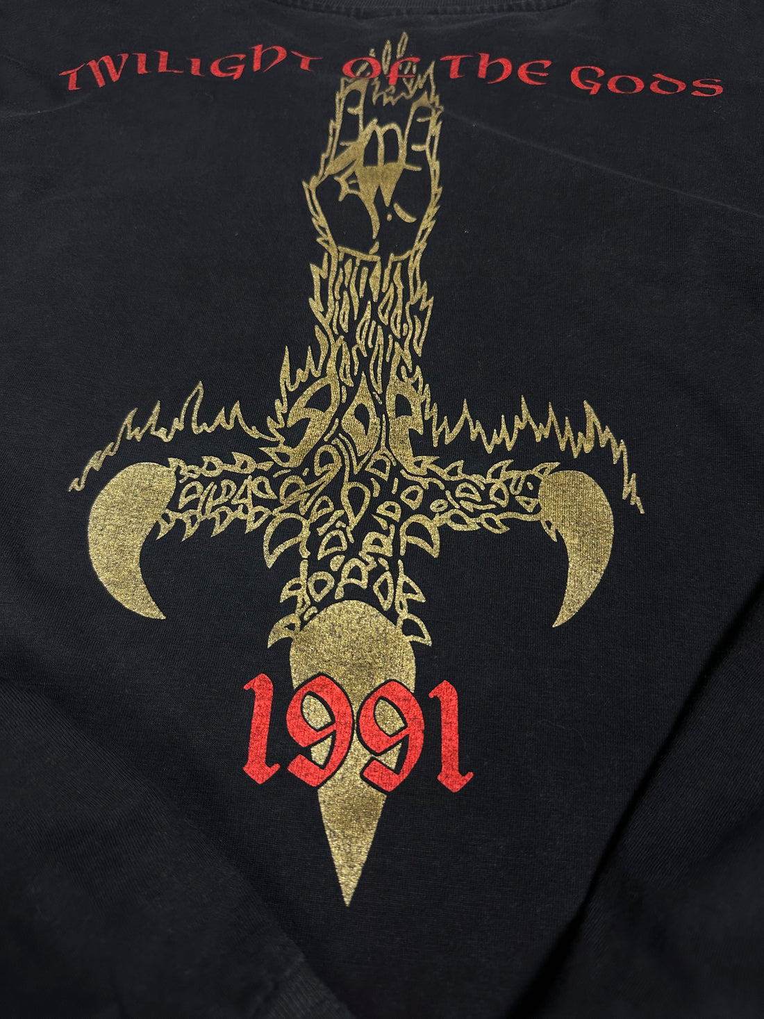 Bathory 1991 Twilight Of The Gods Vintage Longsleeve