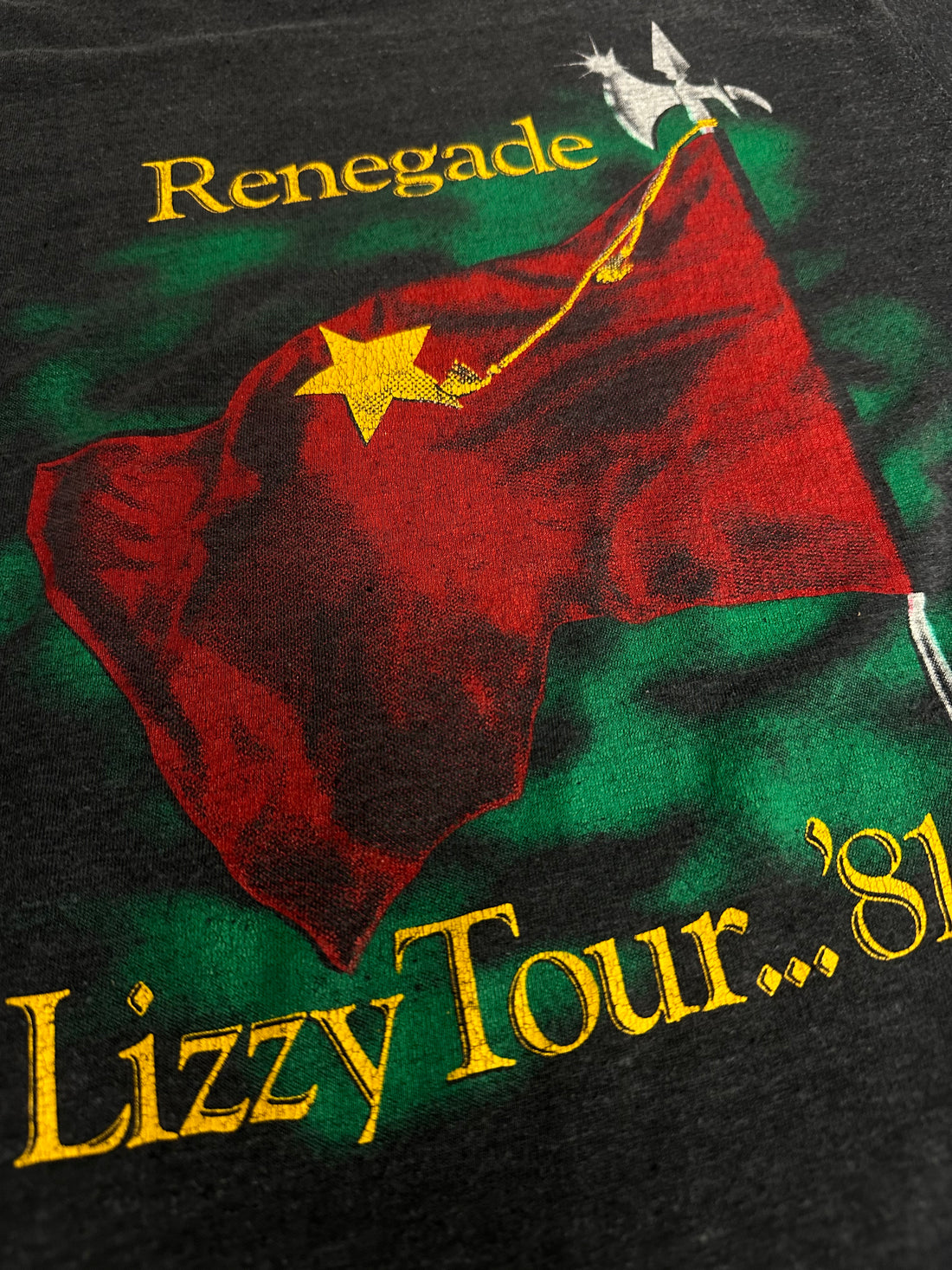 Thin Lizzy 1981 Renegade Vintage T-Shirt