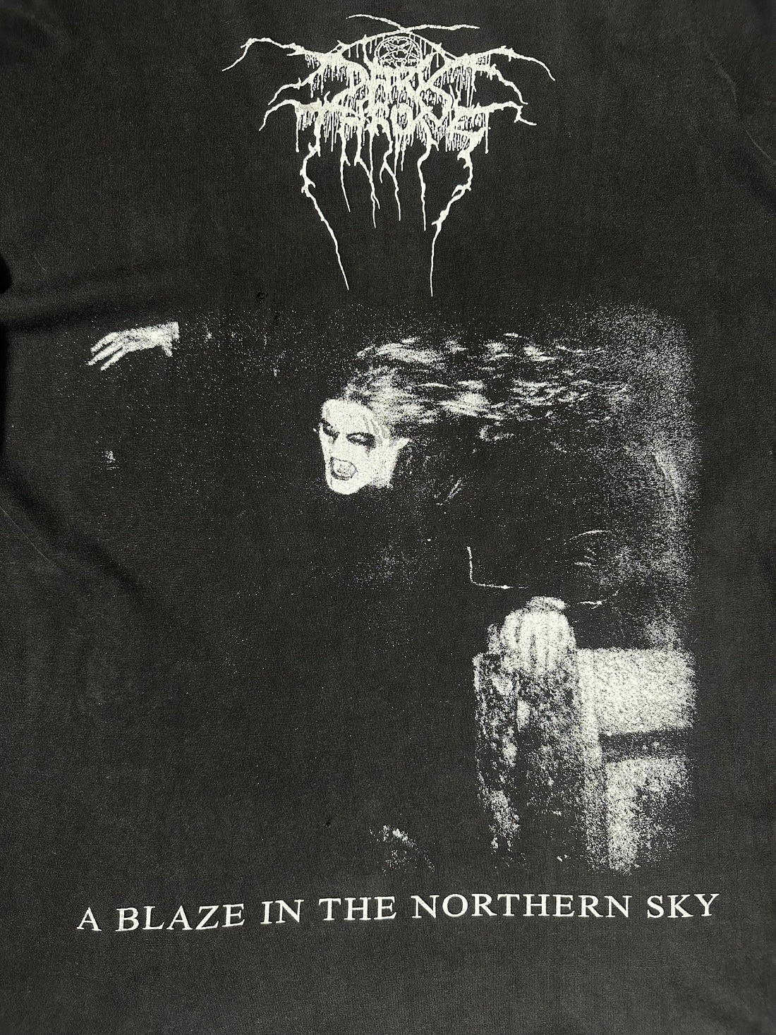 Vintage 1999 Darkthrone Blaze In The Northern Sky Longsleeve