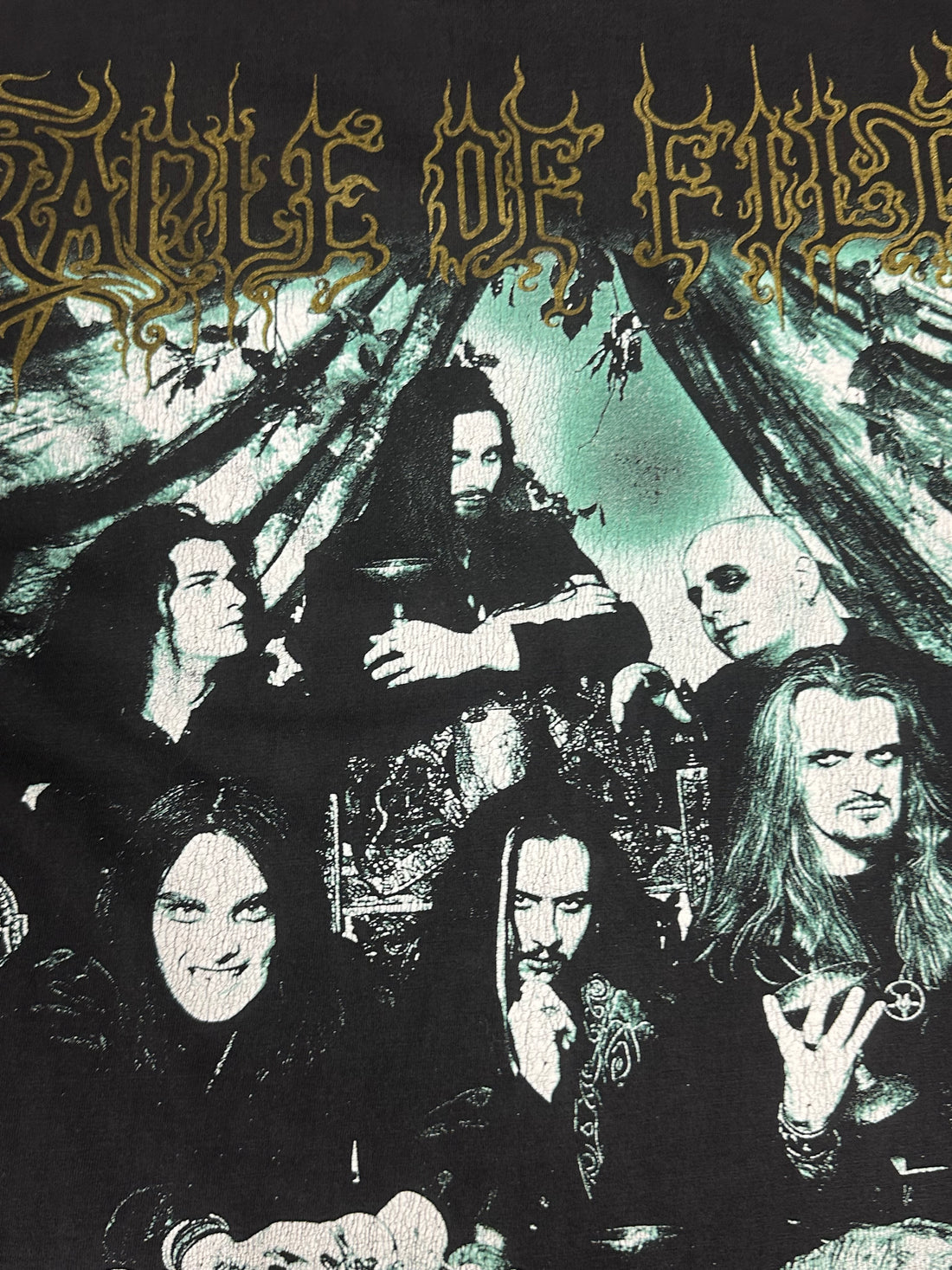 Vintage 1996 Cradle of Filth Funeral Carpathia Longsleeve