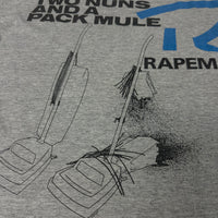 Rapeman 1988 Two Nuns And A Pack Mule Vintage T-Shirt