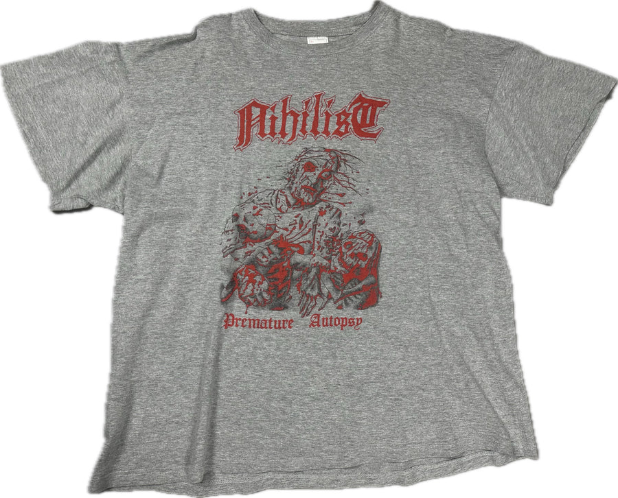 Vintage 2000s Nihilist Death Metal T-Shirt