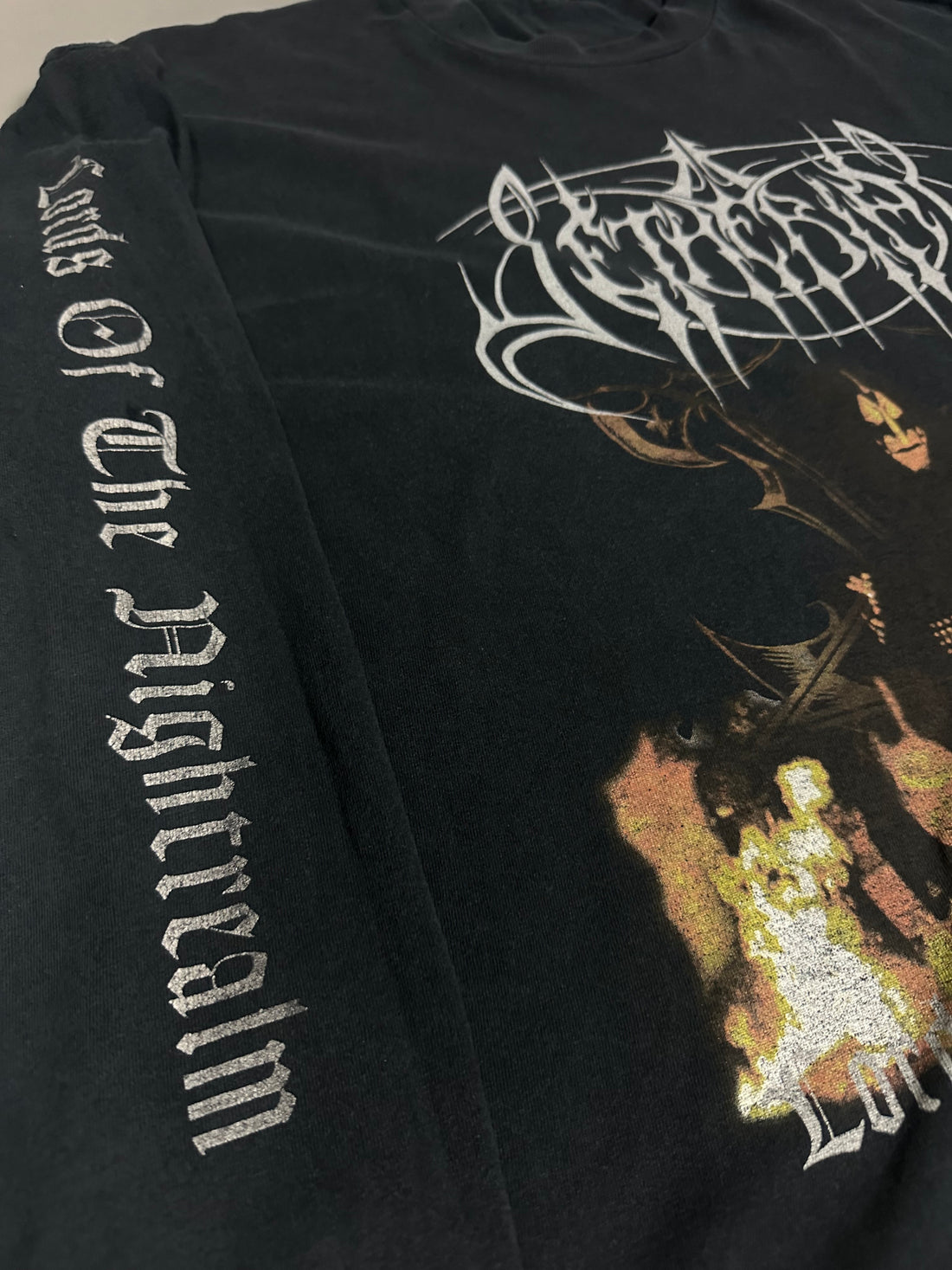 Vintage 1998 Setherial Lords Of The Night Realm Longsleeve