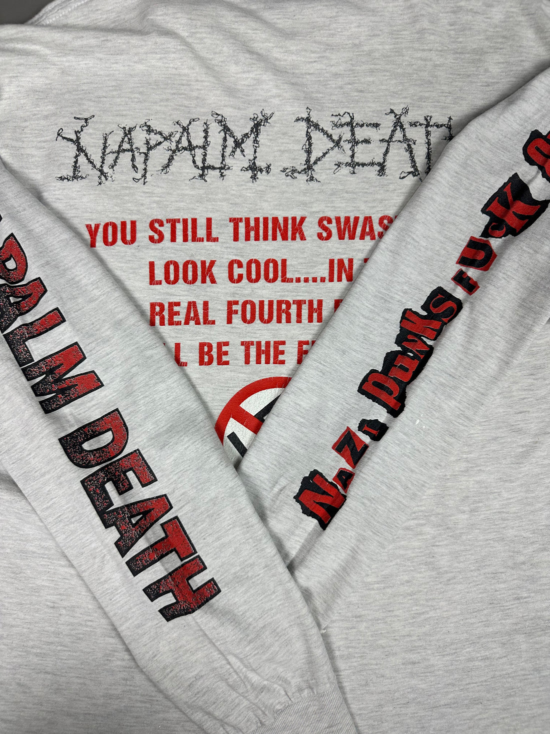 Napalm Death 1993 Punks Vintage Longsleeve