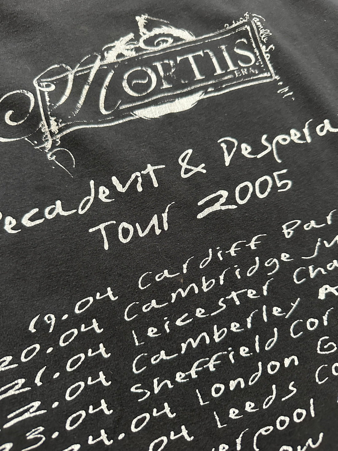 Vintage 2005 Mortiis Decadent & Desperate T-Shirt