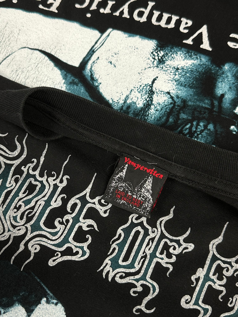 Vintage 1996 Cradle Of Filth Vampyric Evil Longsleeve