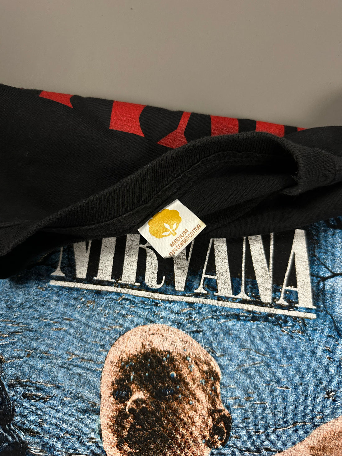 Nirvana 1995 In Utero / Nevermind Vintage T-Shirt