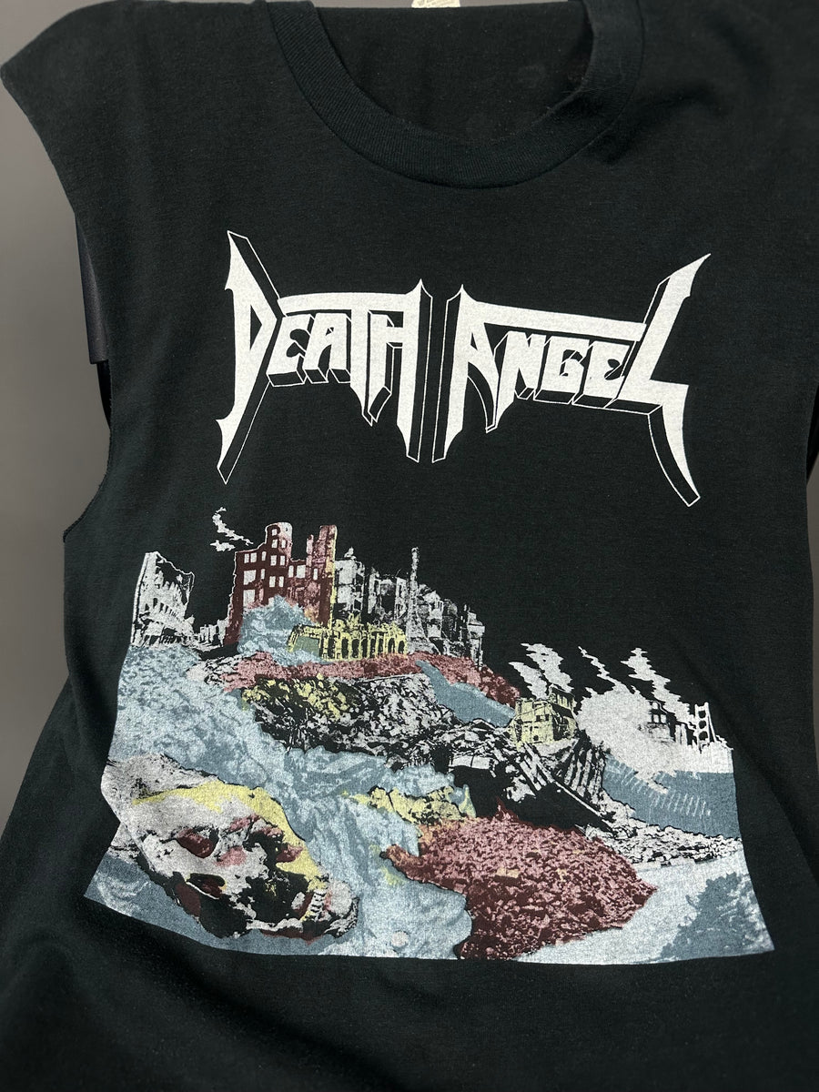 Vintage 1987 Death Angel Ultra-Violence Tour Sleeveless T-Shirt