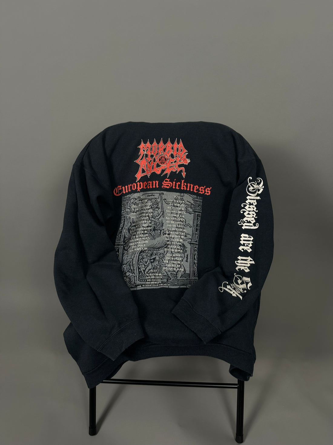 Vintage 1991 Morbid Angel Leading The Rats Sweater