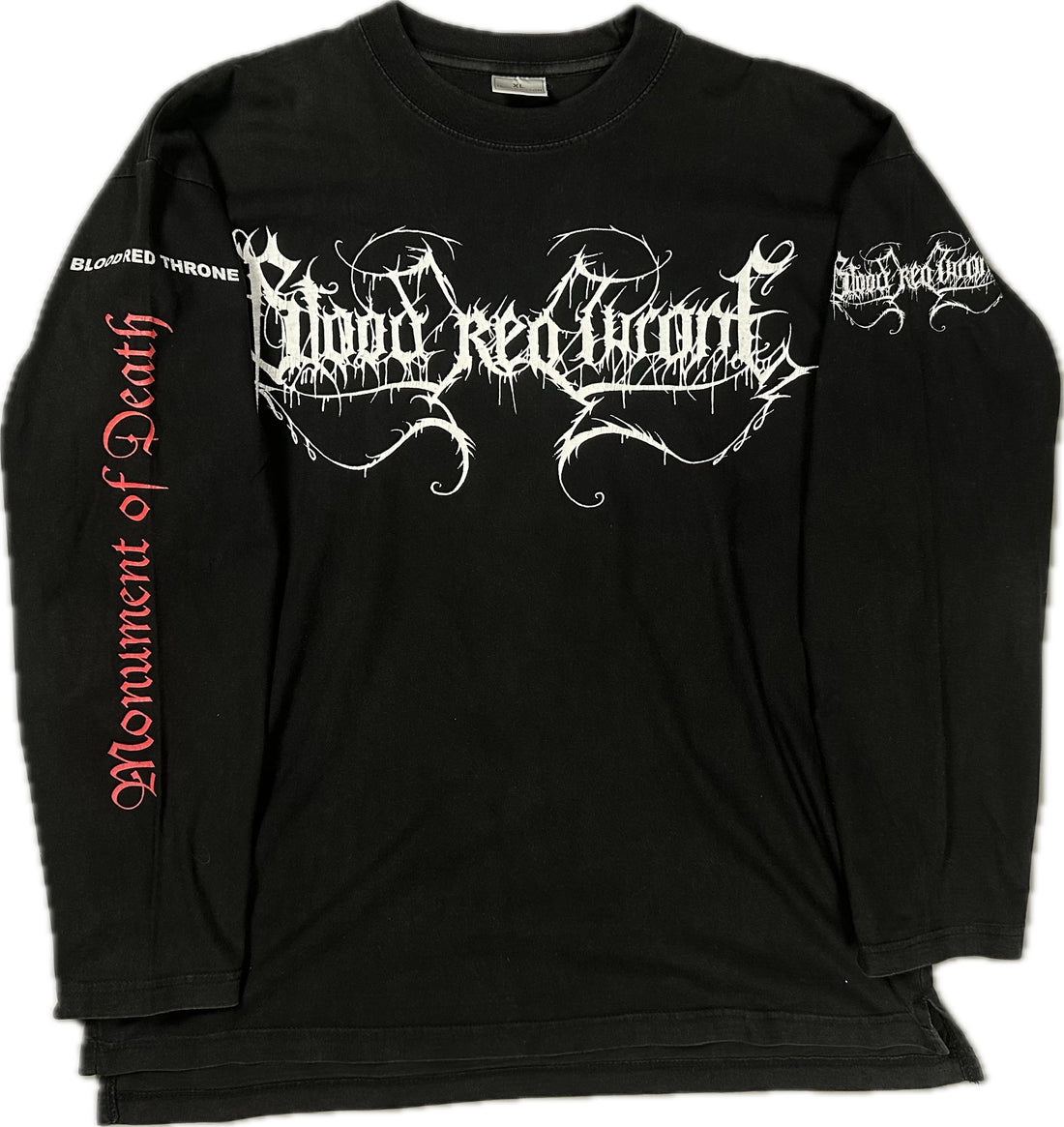 Vintage 2003 Blood Red Throne Longsleeve