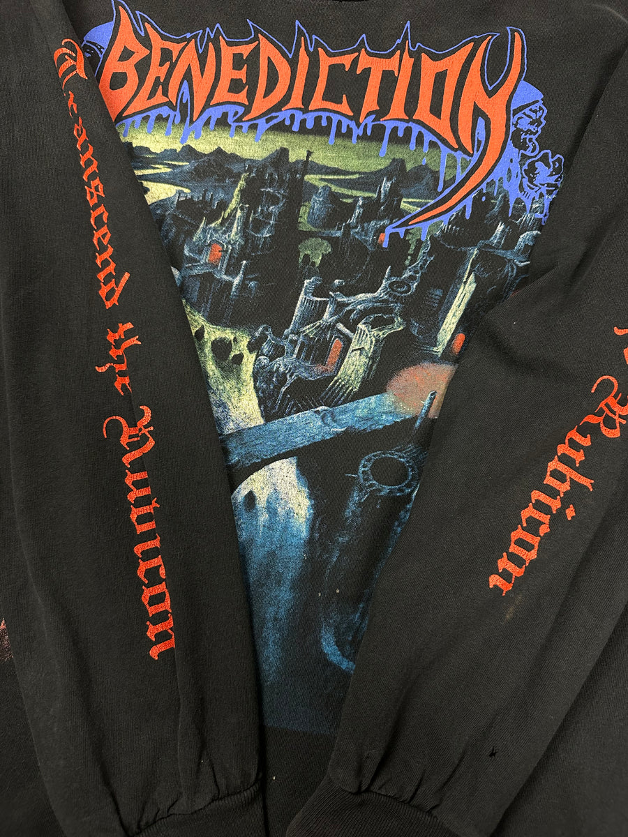 Benediction 1993 Transcend The Rubicon Vintage Longsleeve