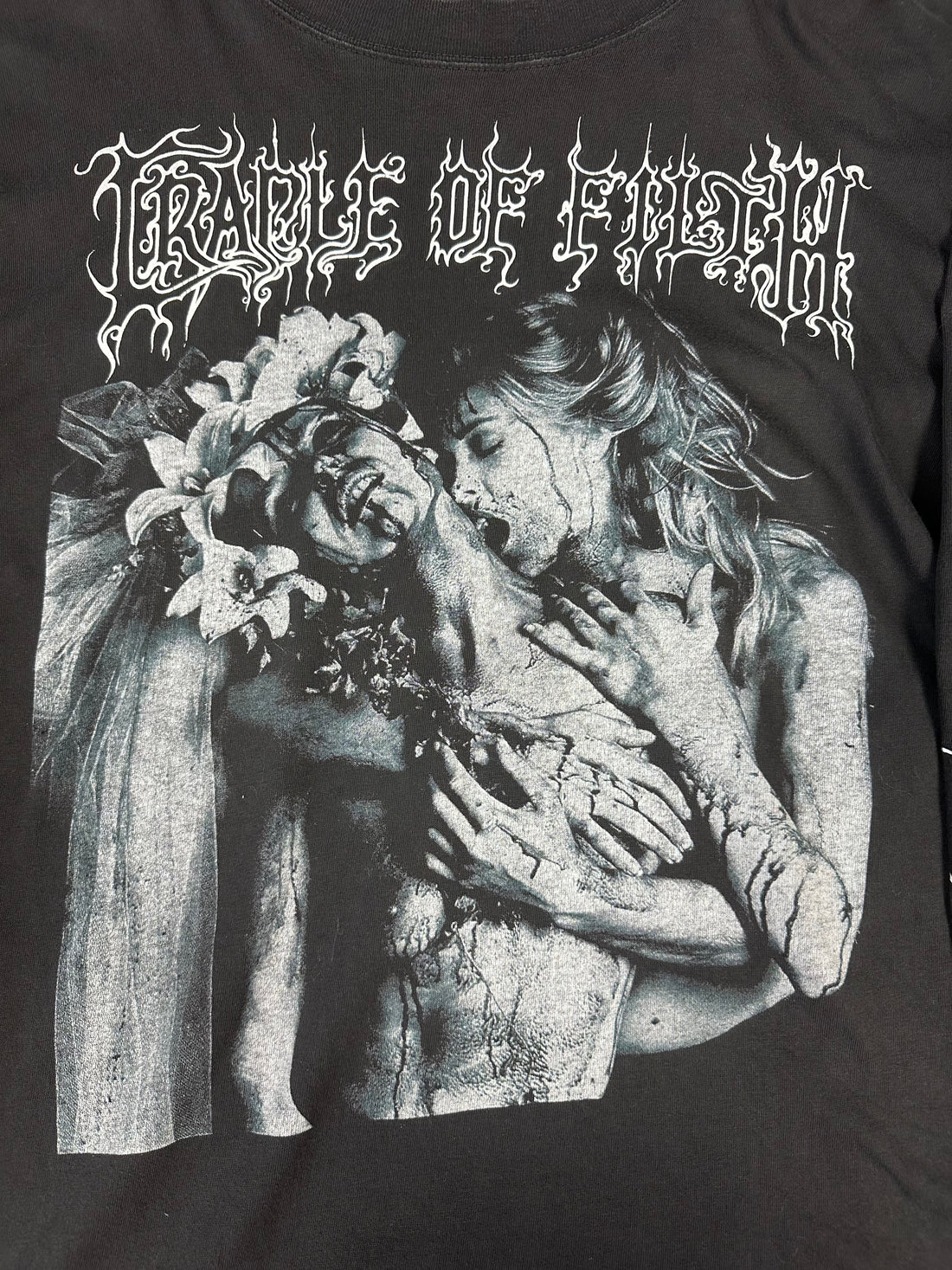 Vintage 1996 Cradle of Filth Vampyric Evil Cacophonous Longsleeve