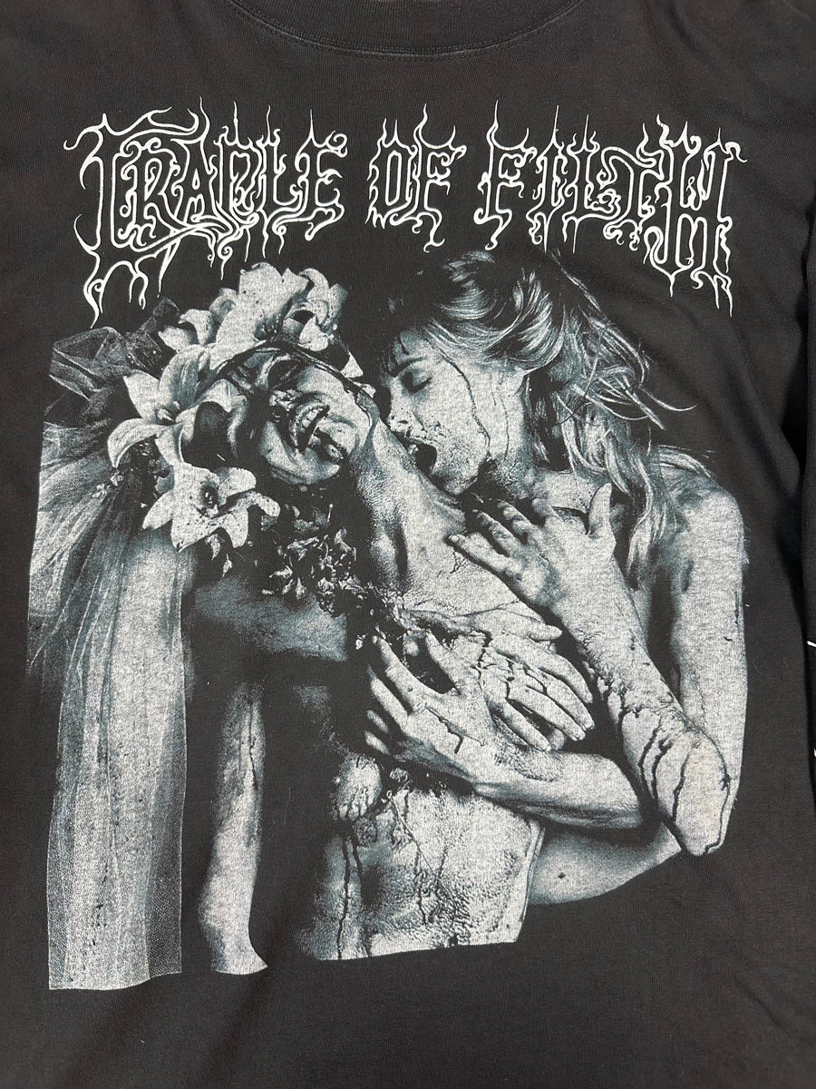 Vintage 1996 Cradle of Filth Vampyric Evil Cacophonous Longsleeve
