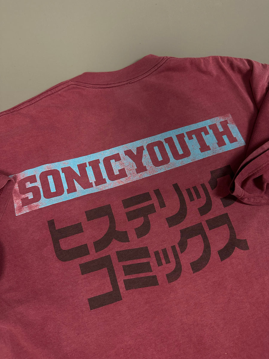 Sonic Youth 1990 Vintage Japanese Tour T-Shirt